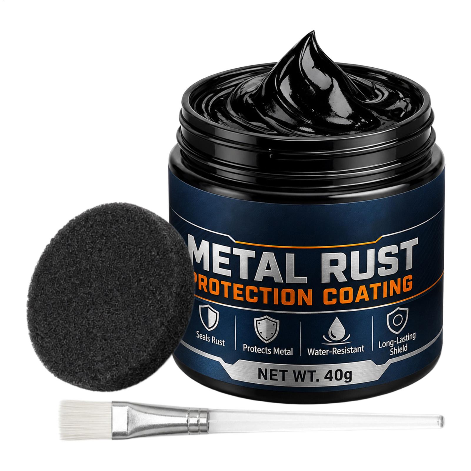 Tools In Metal Workshop - 40ml Metal Rust Remover Paste Anti-Rust