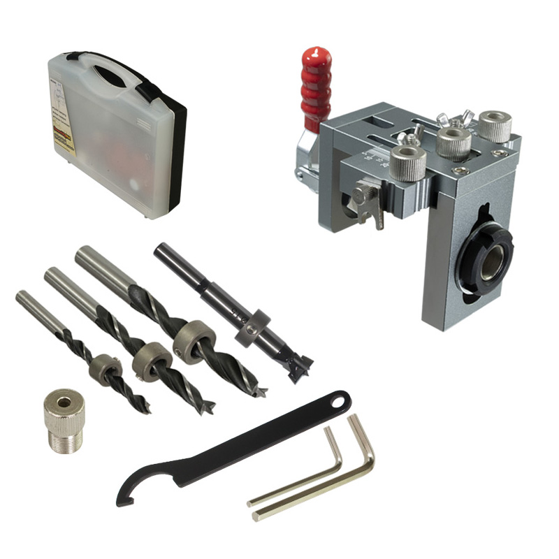 Pocket Hole Jig - Quick Clamp 3 in 1 Dowel