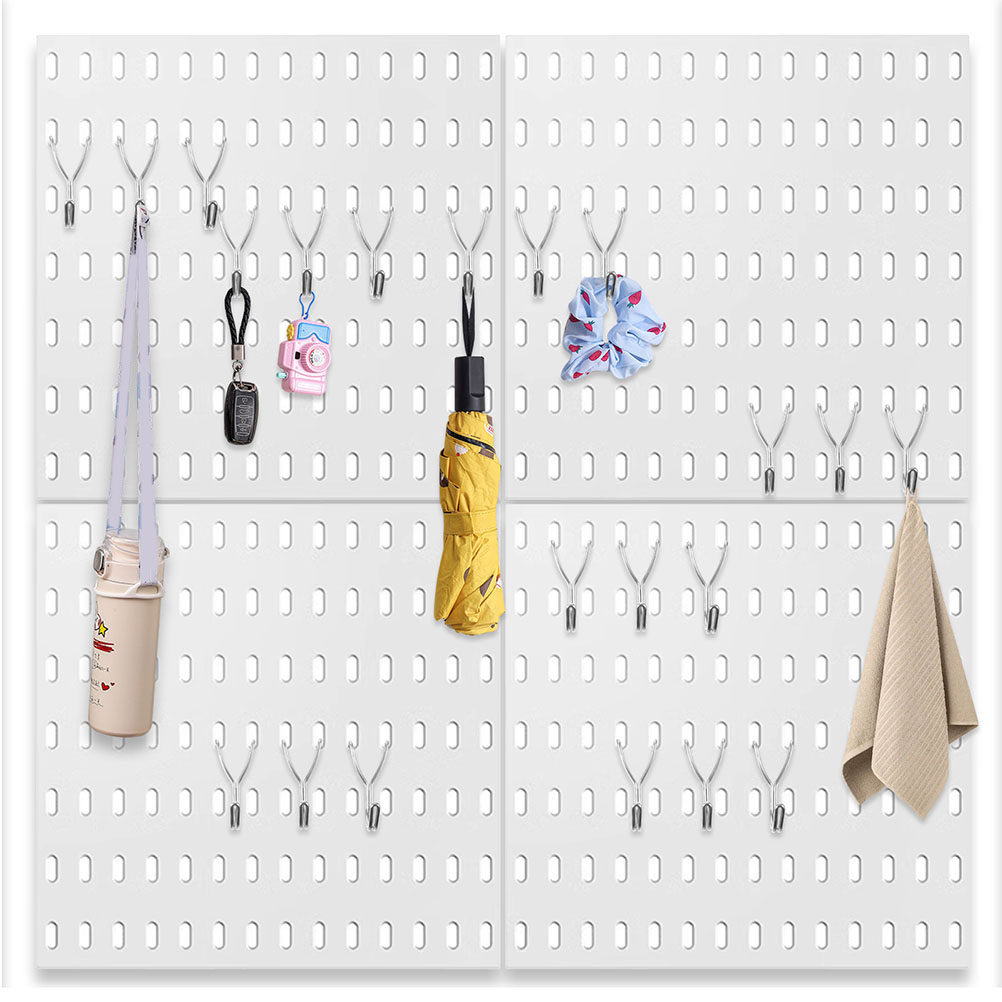 50Pcs Versatile Metal Pegboard - Tools In Metal Workshop recension och pris