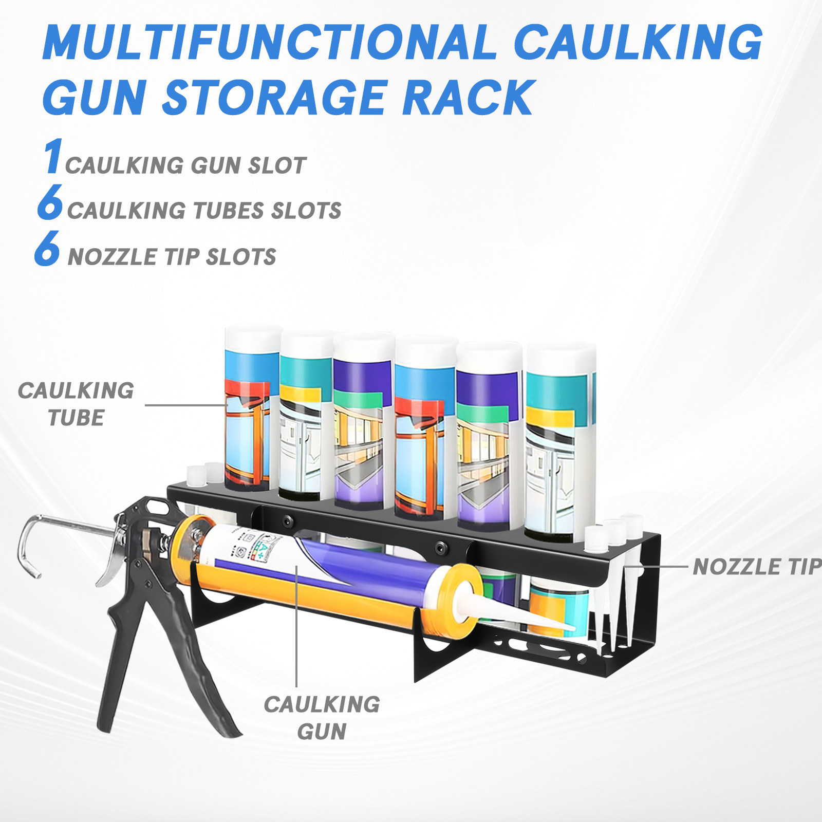 Heavy-Duty Wall-Mounted Caulki - Workshop Tools Wall recension och pris