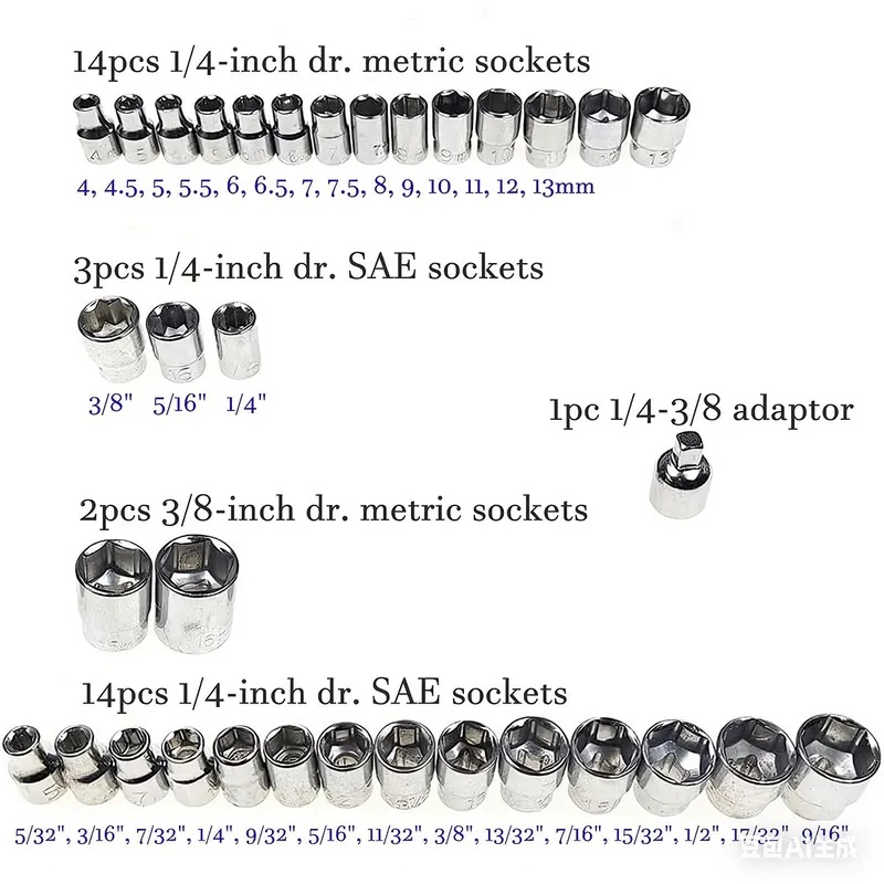 Auto Disassembly Socket Wrench - Tools Set Workshop recension och pris