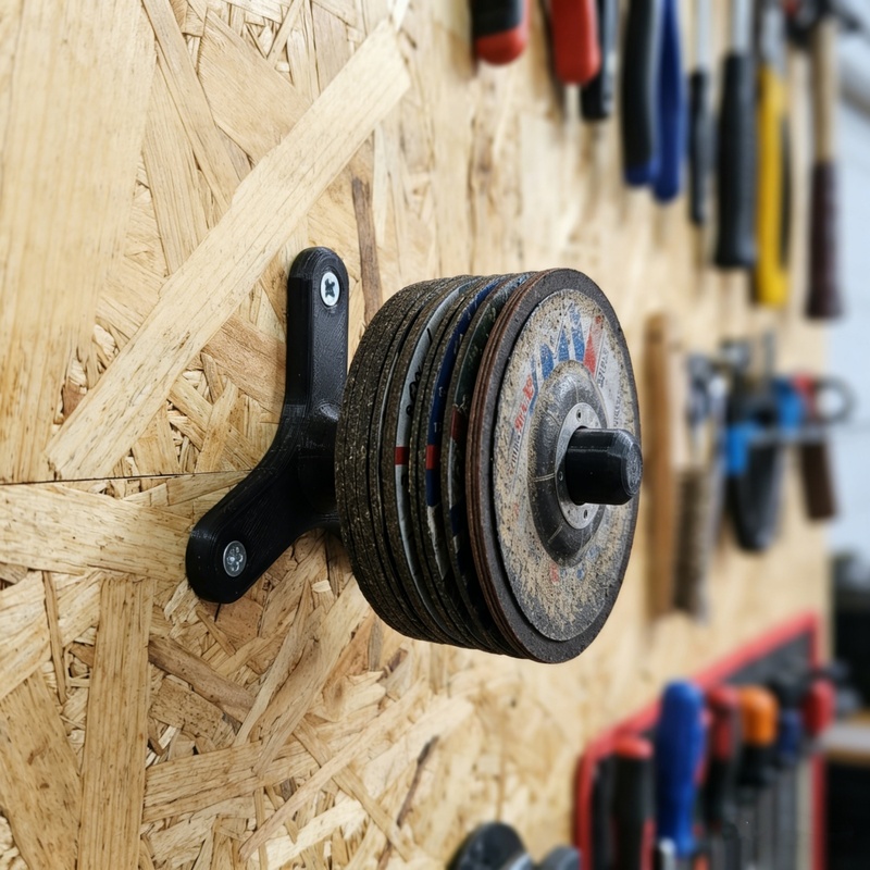 1Pcs Wall Mount Grinder Holder - Workshop Tools Wall recension och pris