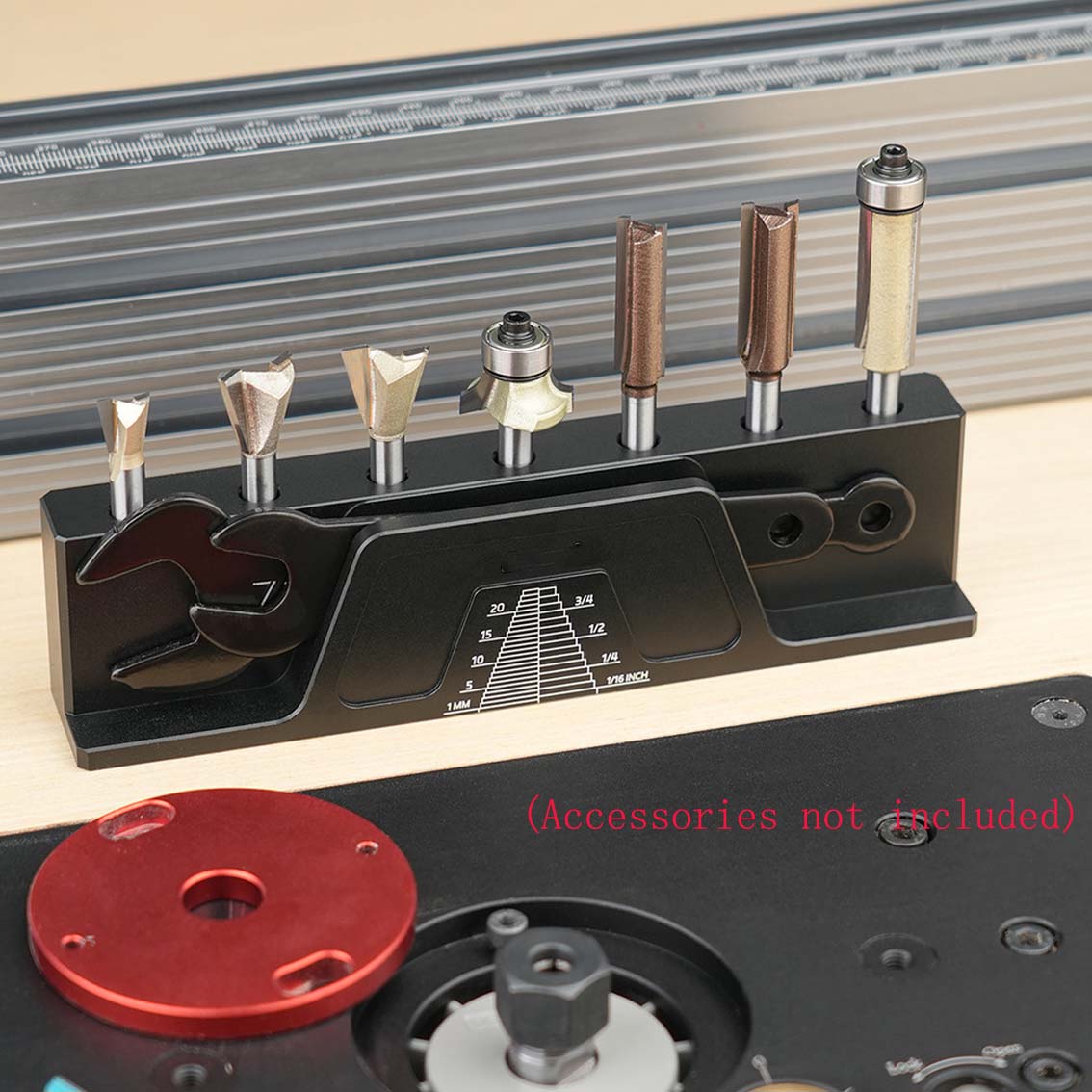 Aluminum Alloy Router Bit Disp - Tools For Woodworking Workshop recension och pris