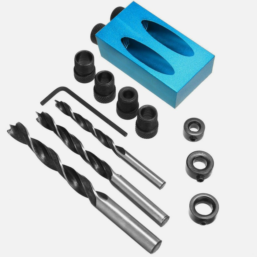 14pcs DIY Pocket Hole Jig Kit  - Pocket Hole Jig recension och pris