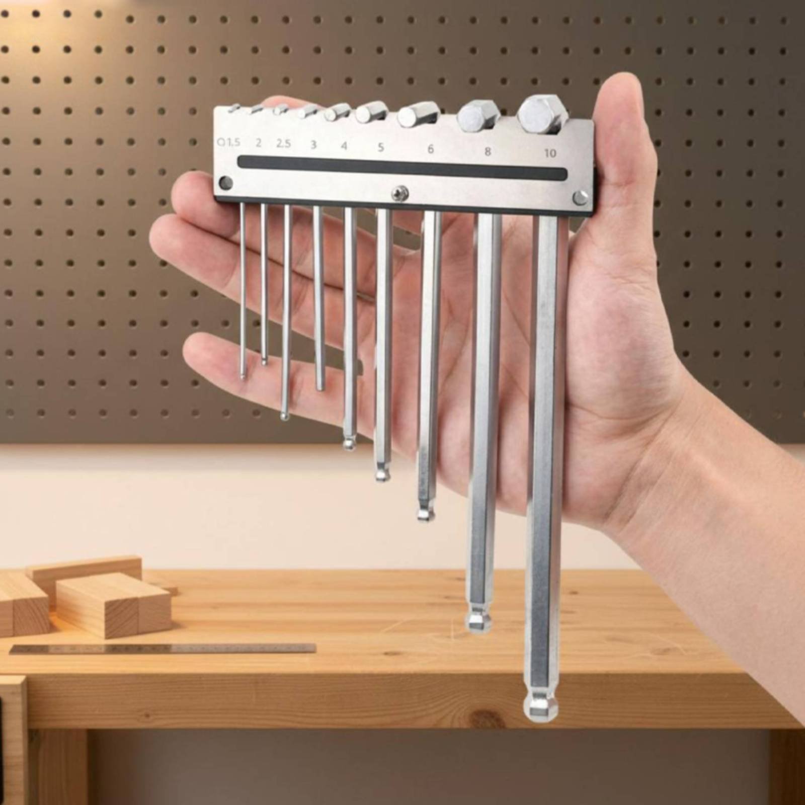 Wall Mounted Hex Key Holder Me - Tools In Metal Workshop recension och pris