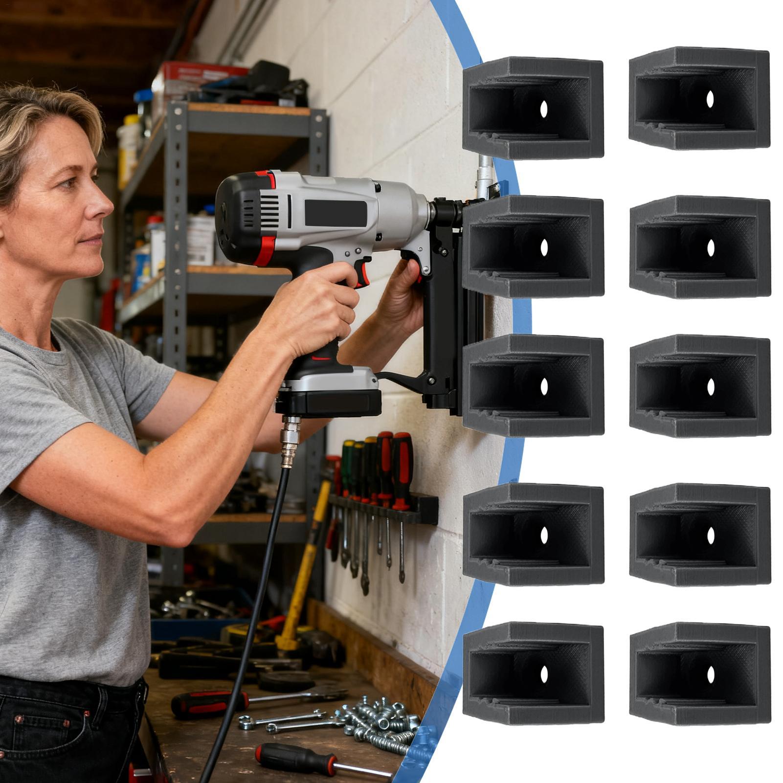 Air Tool Rack 10pcs Space-Savi - Workshop Tools Hanger recension och pris