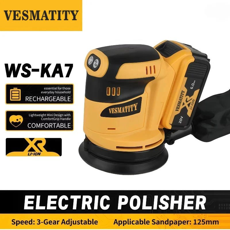 VESMATITY 18V-20V Orbital Sand - Tools For Woodworking Workshop recension och pris
