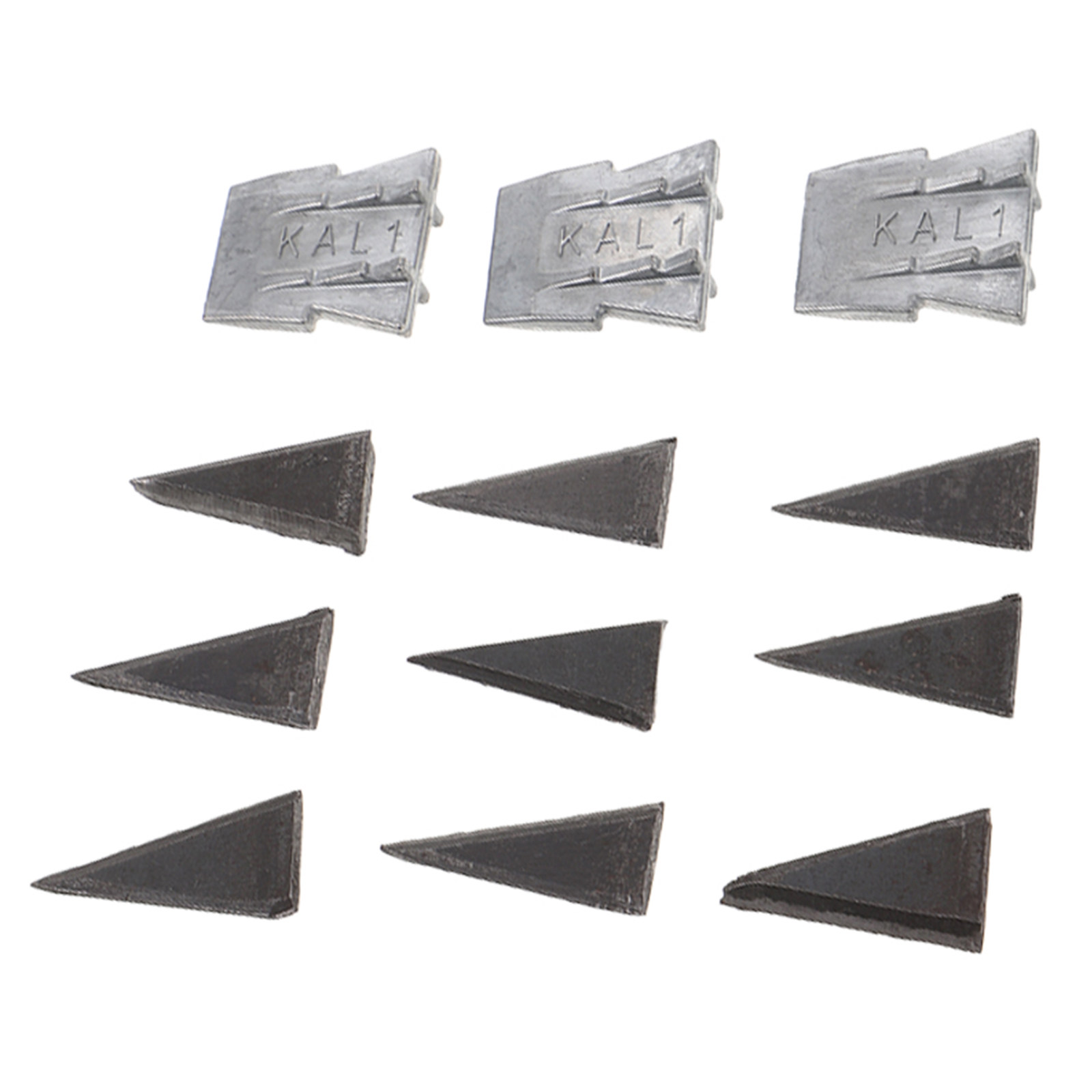12Pcs Axe Handle Wedges Metal  - Tools Set Workshop recension och pris