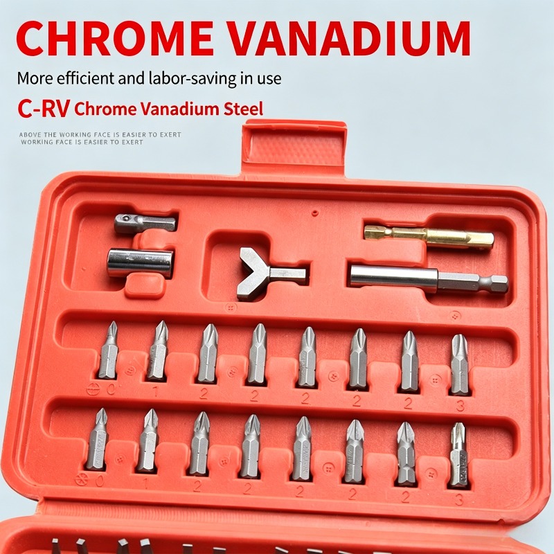 100PCS Screwdriver Bit Set, Ho - Workshop Use Tools recension och pris