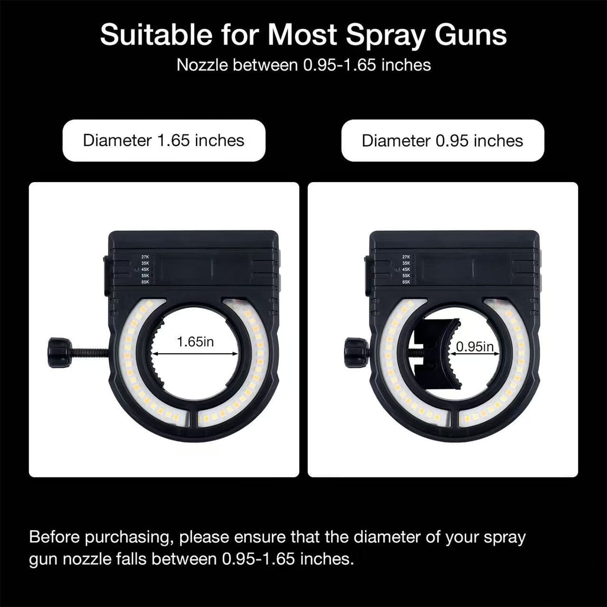 PORPHIS Car Spray Gun Lighting - Workshop Tools Hours recension och pris