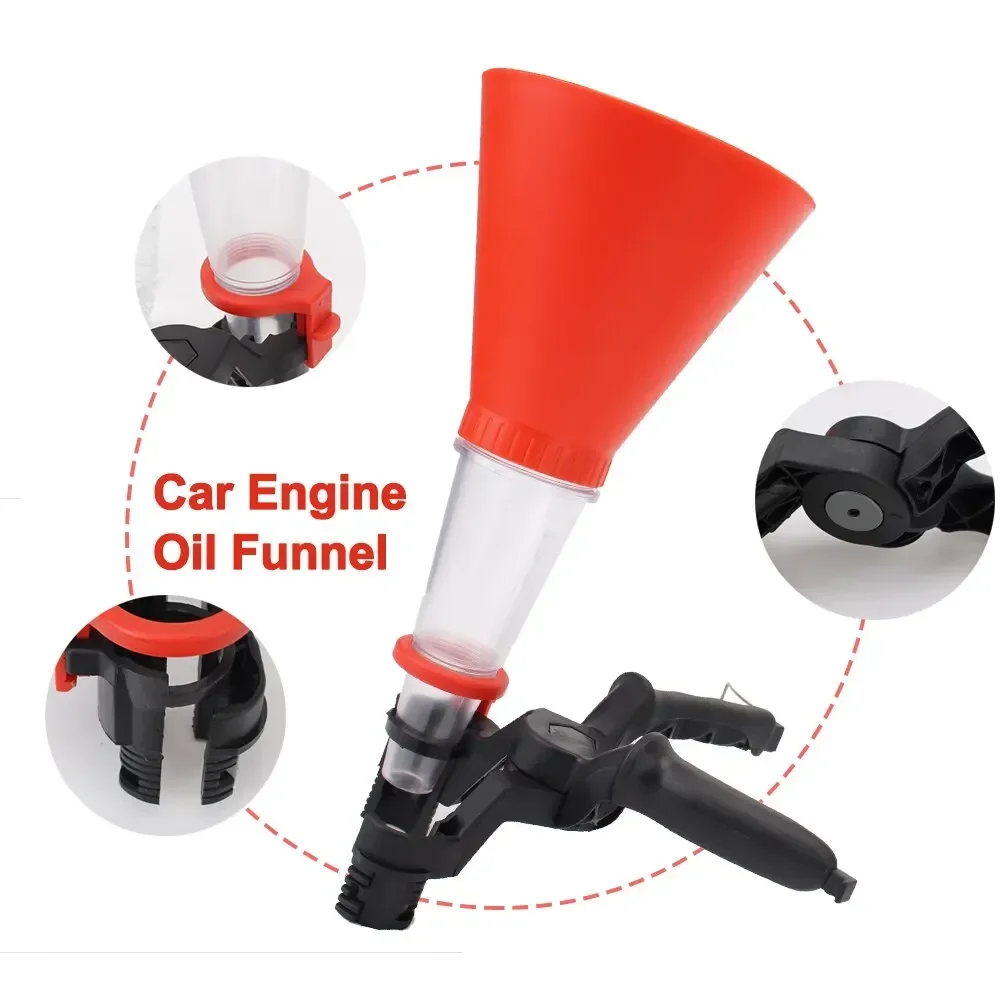 Universal Car Engine Oil Funne - Maintenance Workshop Tools recension och pris
