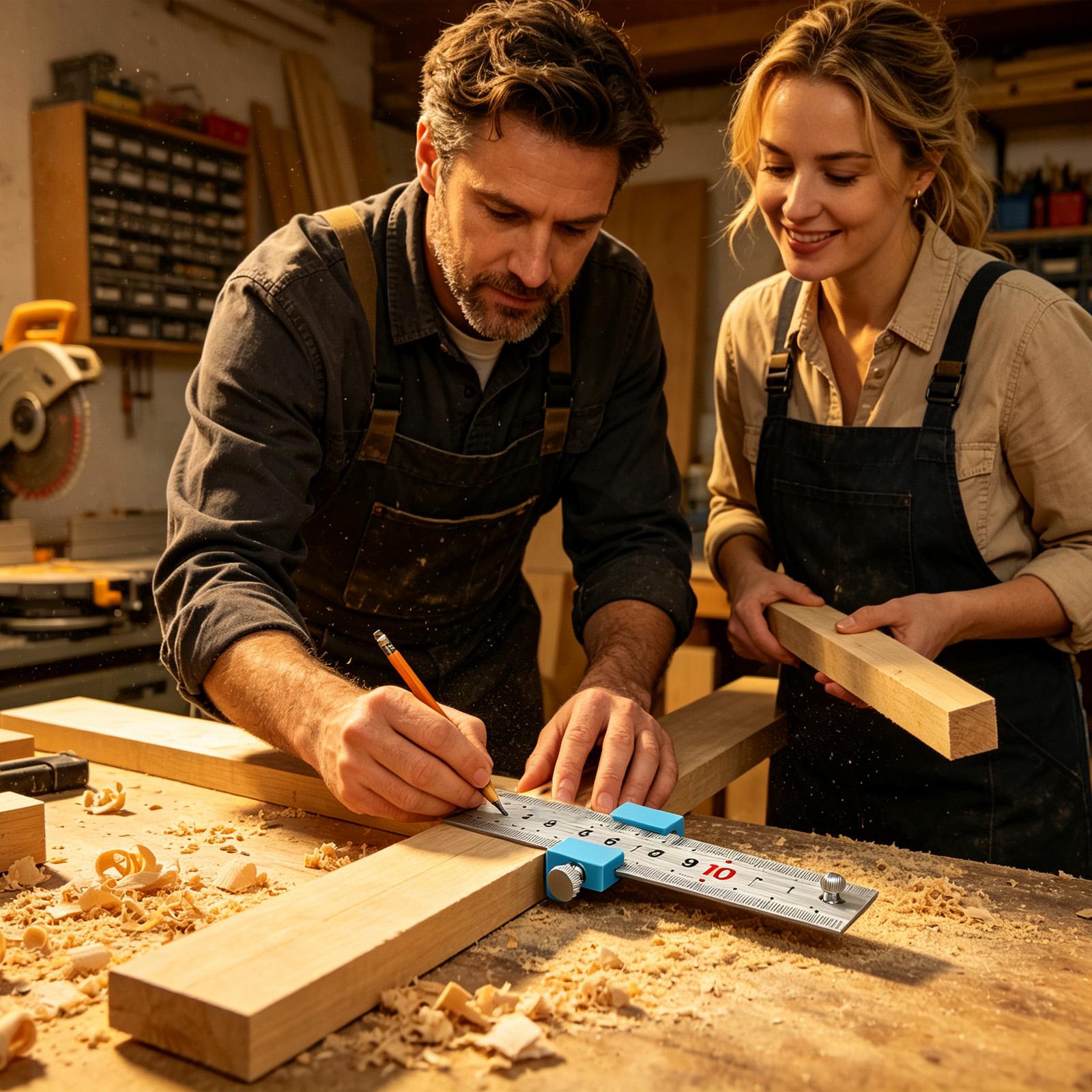Carpentry Tools Carpentry Rule - Tools For Woodworking Workshop recension och pris