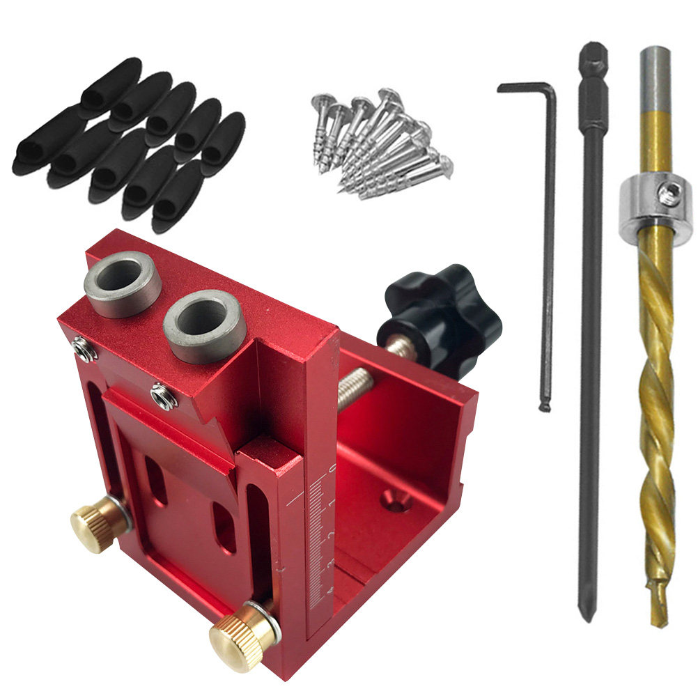 1Set Pocket Hole Wood Working  - Pocket Hole Jig recension och pris
