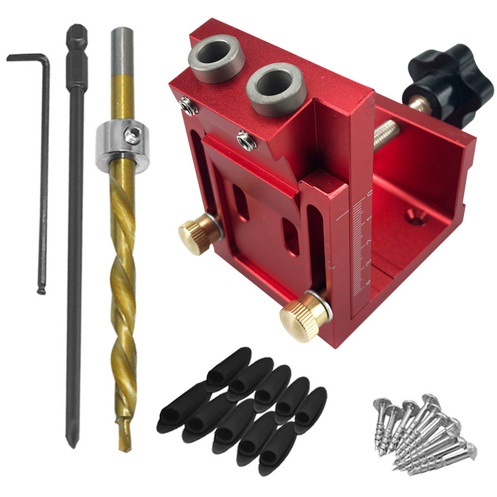 1Set Pocket Hole Wood Working  - Pocket Hole Jig recension och pris