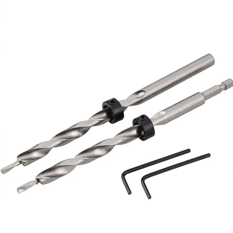 Twist Step Drill Bit with Stop - Pocket Hole Jig recension och pris