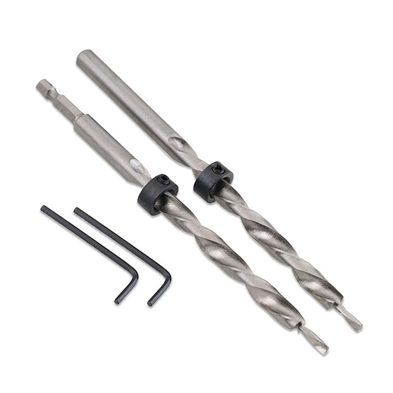 Twist Step Drill Bit with Stop - Pocket Hole Jig recension och pris