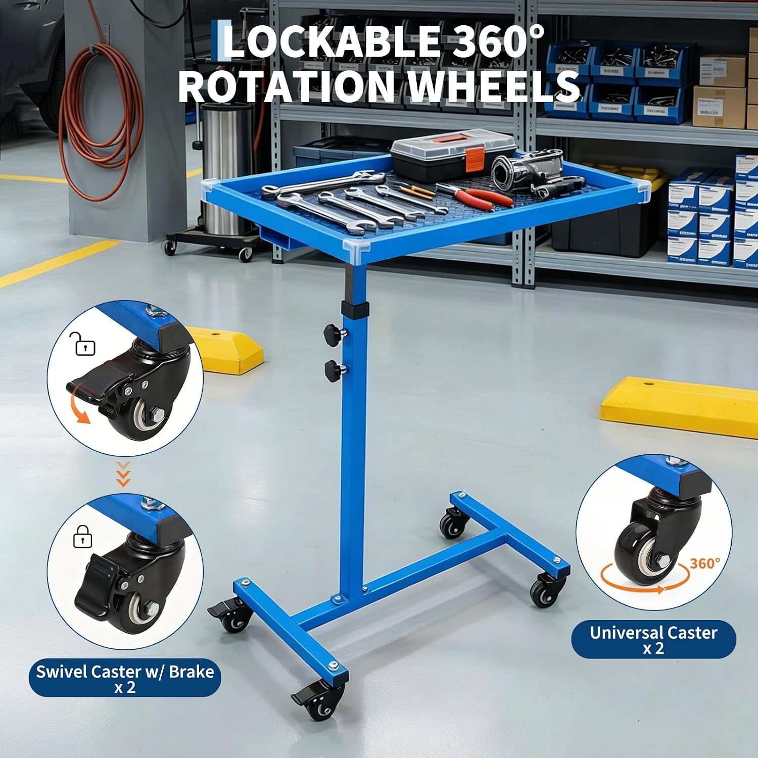 Tacleekii Rolling Tool Table w - Mechanical Tools In Workshop recension och pris