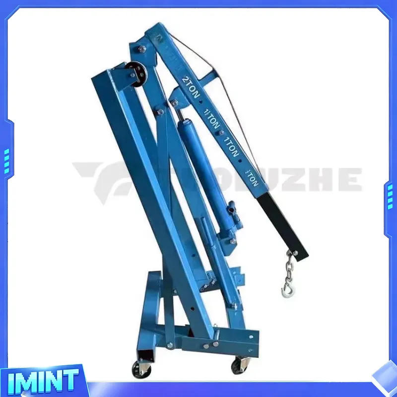 2-ton Foldable Blue Car Engine - Workshop Tools And Equipment recension och pris