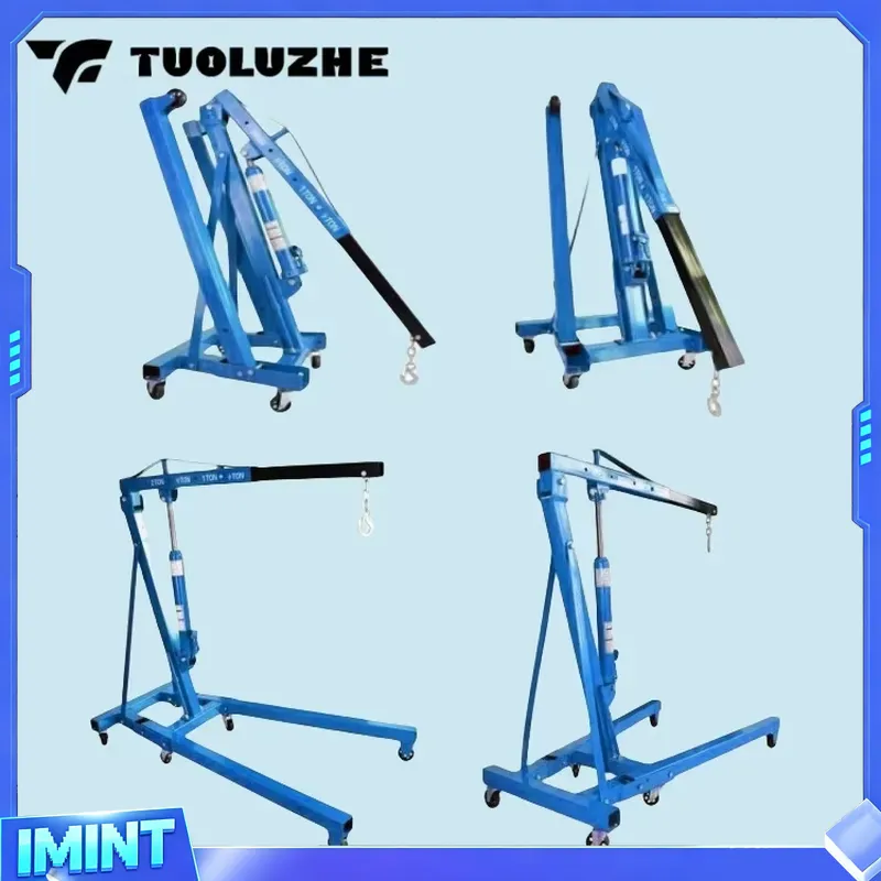 2-ton Foldable Blue Car Engine - Workshop Tools And Equipment recension och pris