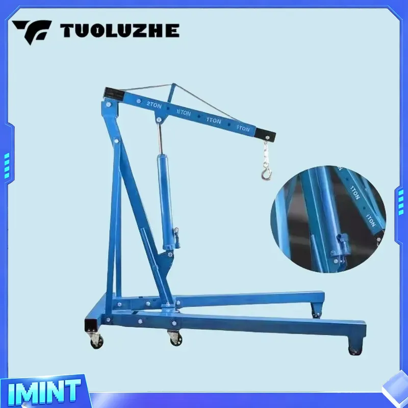 2-ton Foldable Blue Car Engine - Workshop Tools And Equipment recension och pris